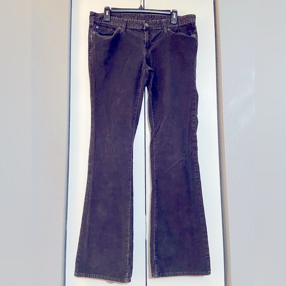 GAP Pants - Gap ladies gray corduroy premium bootcut size 10